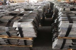 Antimony ingots