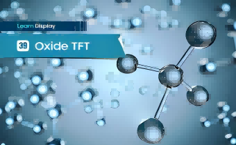 High electron mobility oxide TFT capable of driving 8K OLED TV screens