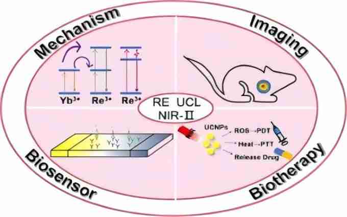 Infrared absorption characteristics of rare earth materials and infrared imaging technology