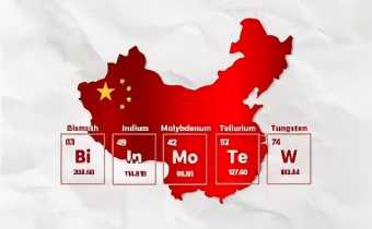 China implements export controls on tungsten, tellurium, and other related items.